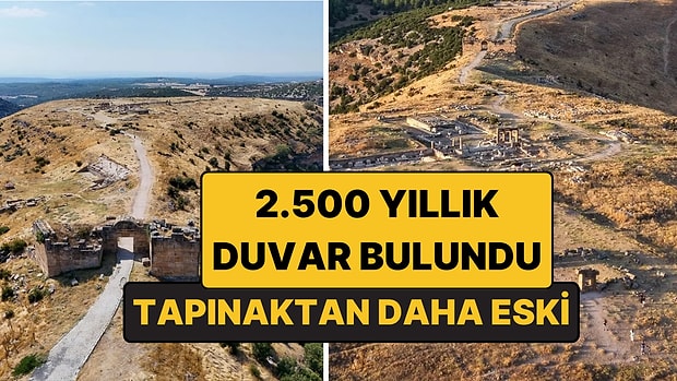 Blaundos Antik Kenti'nde 2.500 Yıllık Duvar Ortaya Çıkarıldı: Tapınaktan Daha Eski