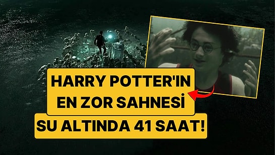 Su Altında 41 Saat: Harry Potter Ateş Kadehi'nin Guinness Rekorlu Sahnesi