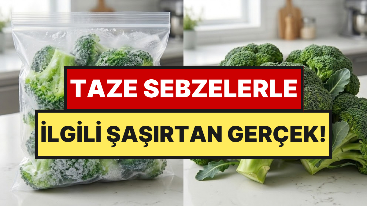 Taze Sebze mi Daha Sağlıklı, Dondurulmuş mu? Araştırma Şaşırtan Gerçeği Ortaya Çıkardı