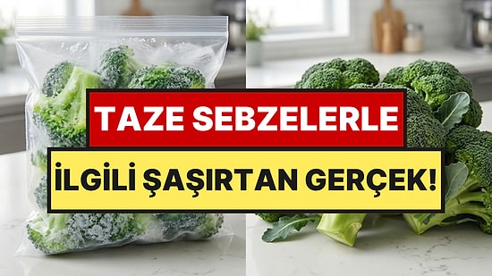 Taze Sebze mi Daha Sağlıklı, Dondurulmuş mu? Araştırma Şaşırtan Gerçeği Ortaya Çıkardı