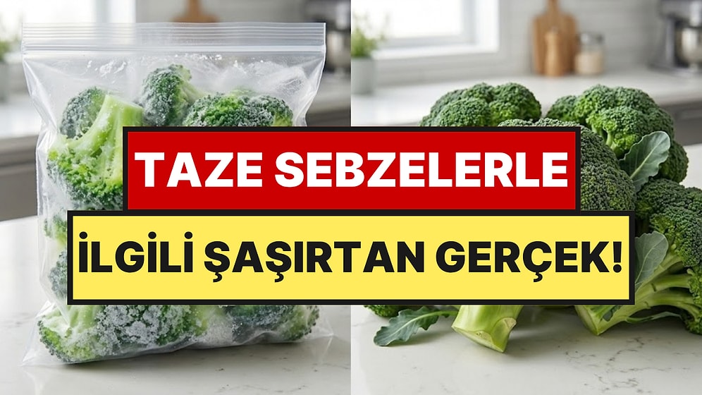 Taze Sebze mi Daha Sağlıklı, Dondurulmuş mu? Araştırma Şaşırtan Gerçeği Ortaya Çıkardı