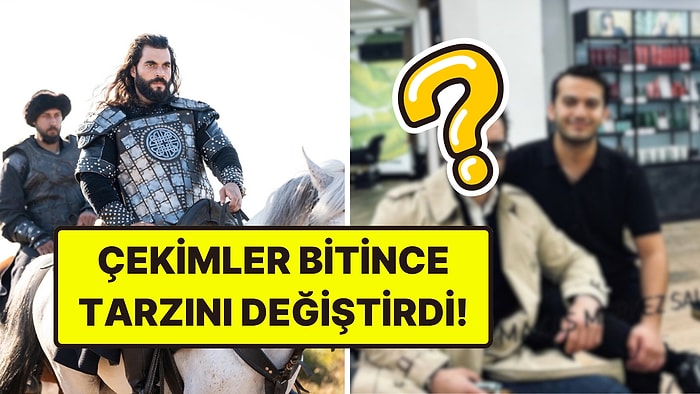 "Alaeddin Keykubat" Akın Akınözü, Aşk ve Taht Biter Bitmez Saç ve Sakallarını Kestirdi