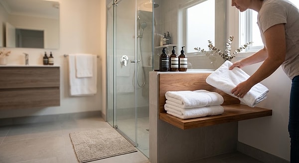 Forgetting to prepare the bathroom is also one of the common mistakes often made.