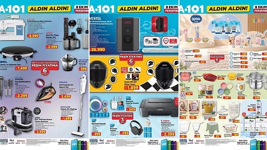 A101'e Elektrikli Araç Şarj İstasyonu Geliyor! 8 Ekim 2026 A101 Aldın Aldın Kataloğu