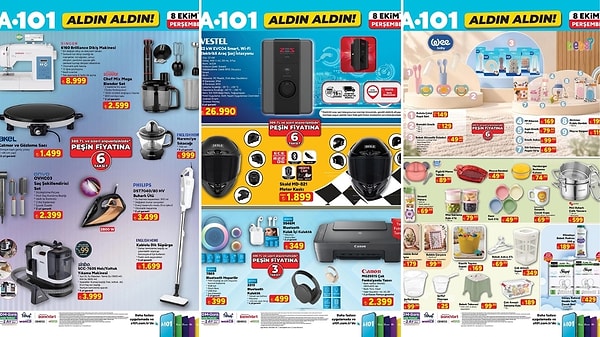 A101'e Elektrikli Araç Şarj İstasyonu Geliyor! 8 Ekim 2026 A101 Aldın Aldın Kataloğu