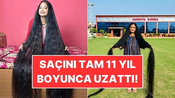 2015'ten Beri Kesmedi, Saçı Rekor Kırdı