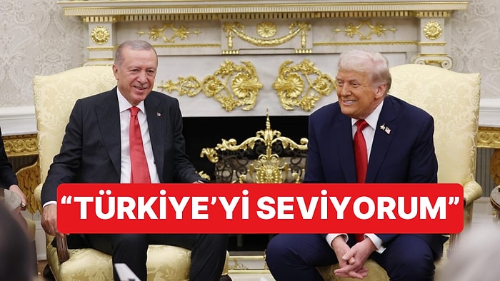 Trump'tan Türkiye ve Erdoğan Mesajı: CAATSA Sorusuna "Türkiye'yi Seviyorum" Yanıtı