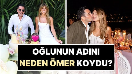 Oğullarına Dedesinin Adını Vermişlerdi: Nazlı Sabancı Ömer İsmini Neden Seçtiklerini Açıkladı!