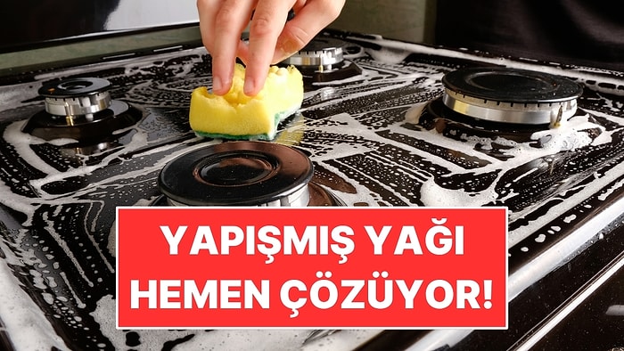 Ocak ve Davlumbazdaki Yapışmış Yağı Çözen Yöntem