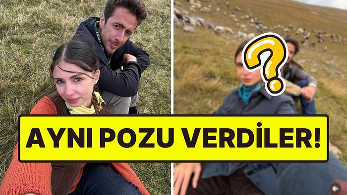 "Fadime" Zeynep Atılgan ve "Eyüphan" Batuhan Bayar İlk Sezon Pozunu Yeni Sette Tekrarladı