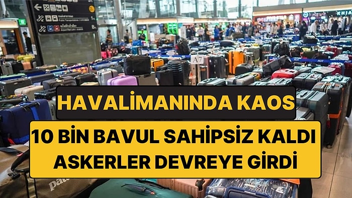Bangkok Havalimanı'nda 10 Bin Bavul Sahipsiz Kaldı: Askerler Devreye Girdi