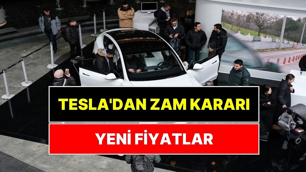 Tesla Model Y Zamlandı: Yeni Fiyatlar Belli Oldu