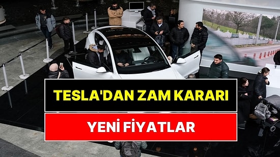 Tesla Model Y Zamlandı: Yeni Fiyatlar Belli Oldu