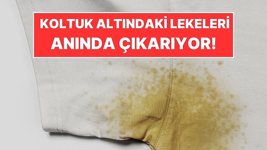 Beyaz Tişörtlerin Koltuk Altındaki Sarı Lekelerini Çıkarmanın En Etkili Yöntemi