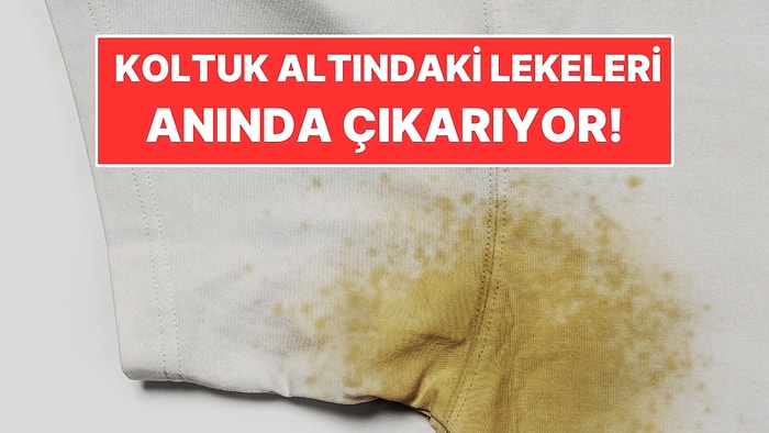 Beyaz Tişörtlerin Koltuk Altındaki Sarı Lekelerini Çıkarmanın En Etkili Yöntemi
