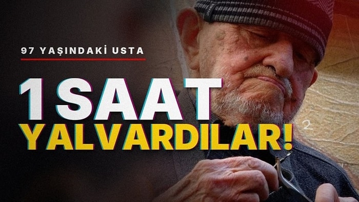 Evine Gidip 1 Saat Yalvardılar! 97 Yaşında Yeniden Tezgahına Döndü
