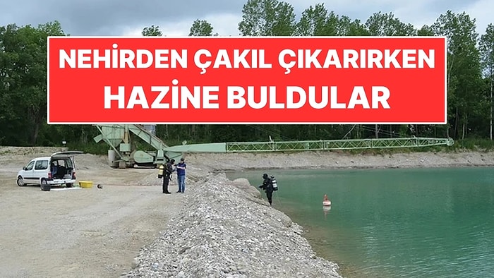 Nehirden Çakıl Çıkarırken 2.200 Yıllık Hazine Buldular