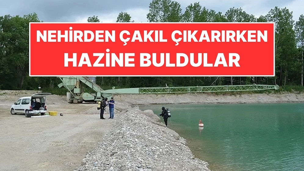 Nehirden Çakıl Çıkarırken 2.200 Yıllık Hazine Buldular