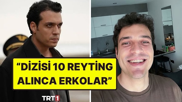 Taşacak Bu Deniz'in "Cengiz Volkov"u Ali Önsöz, 10 Reytingi Esprili Bir Paylaşımla Kutladı