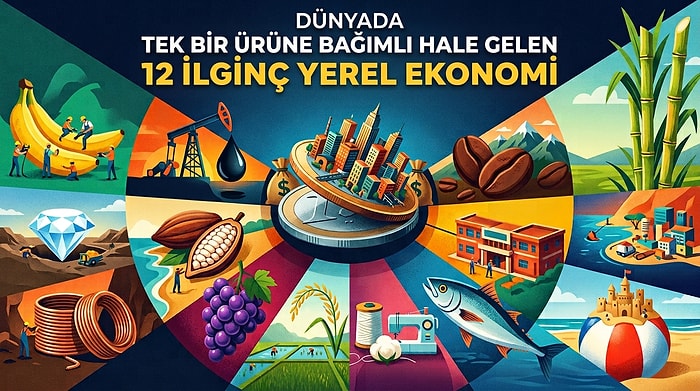 Dünyada Tek Bir Ürüne Bağımlı Hale Gelen 12 İlginç Yerel Ekonomi