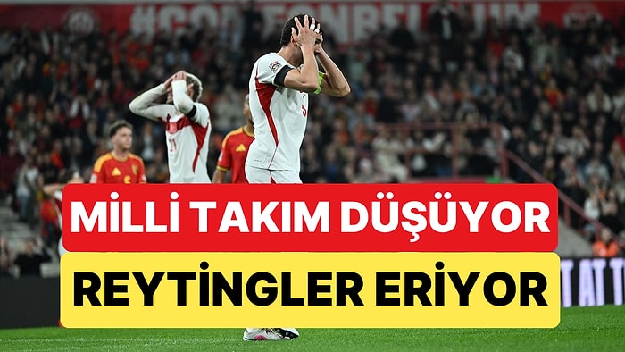 Milli Takımın Kötü Gidişi Reytinglere de Yansıdı: Halk Heyecanını Her Geçen Maç Kaybediyor