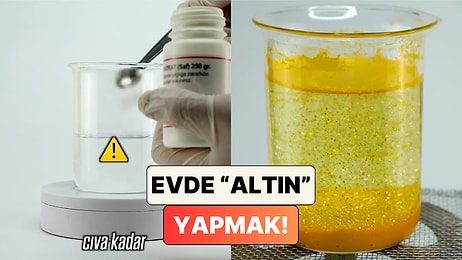 Kimya ile Altın Yapılır mı? Bir Kimyager "Kimyagerlerin Altını" Olarak Bilinen Kurşun İyodür Yapımını Gösterdi