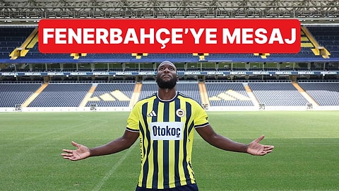 Türkiye'ye Gol Atan Lukaku'dan Fenerbahçe Mesajı: "Yerimi Kazanmak İçin Döneceğim"