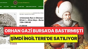 Osmanlı'nın Kuruluş Döneminden Kalma Gümüş Sikke İngiltere'de Satışa Çıktı