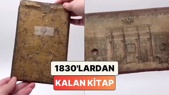 1830'lardan Kalma Tünel Kitabın İçinden Minyatür Dünya Çıktı