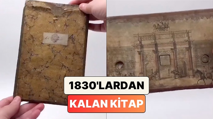 1830'lardan Kalma Tünel Kitabın İçinden Minyatür Dünya Çıktı