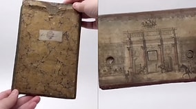 Miniature World Unfolded: Rare 1830s Tunnel Book Reveals Detailed Historical Scenes