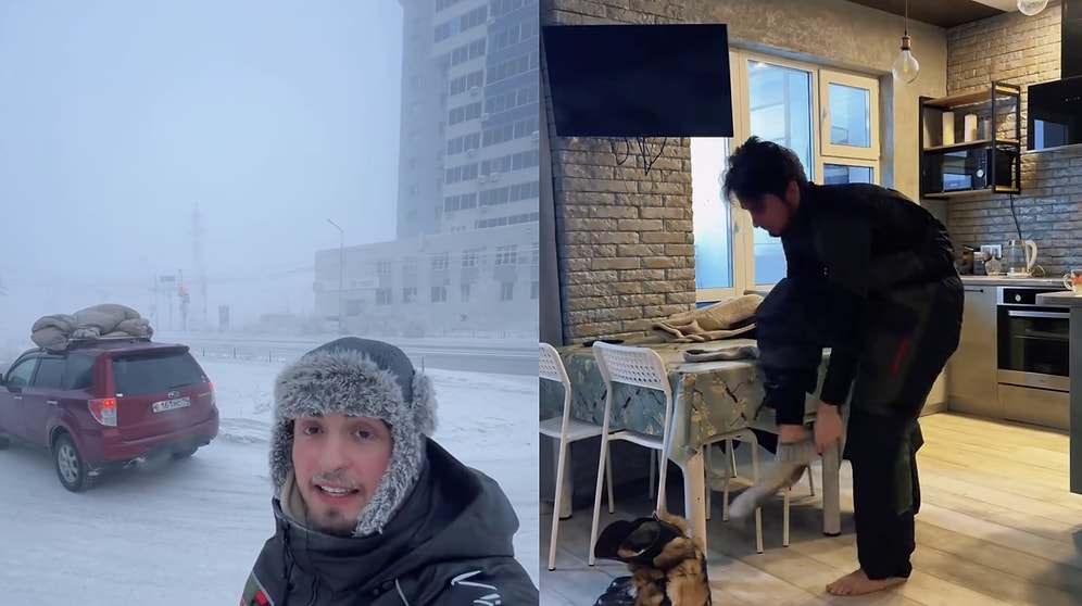 Yusufcan Karakoc Shares Daily Life in Yakutia, World's Coldest Place
