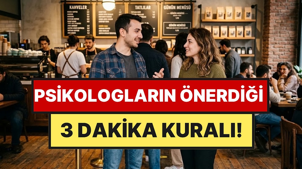 Yabancılarla Sohbet Etmeyi Kolaylaştıran Kural: 3 Dakika Yetiyor