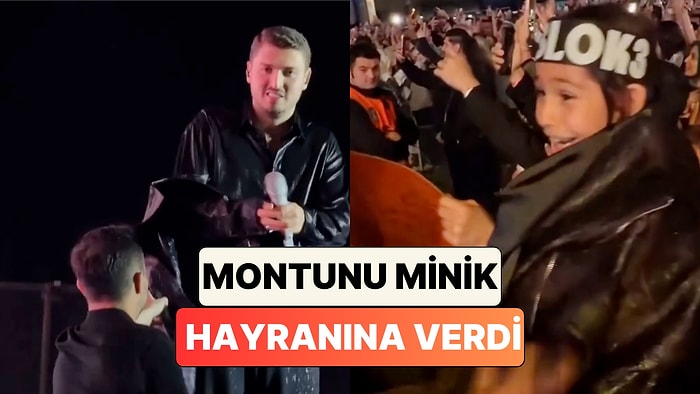 Rapçi Blok3 Konserinde Yağmurda Islanan Minik Hayranına Üşümemesi İçin Ceketini Verdi