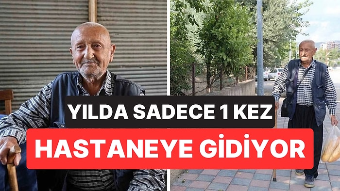 86 Yaşında Her Gün 8 Kilometre Yürüyor: Hastaneye Yılda Yalnızca Bir Kez Gidiyor