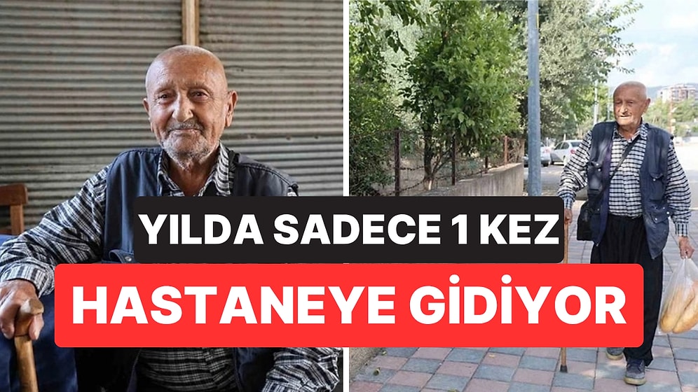 86 Yaşında Her Gün 8 Kilometre Yürüyor: Hastaneye Yılda Yalnızca Bir Kez Gidiyor