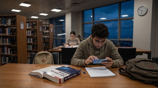 3. "Ders çalışırken telefonuma bakmayacağım."