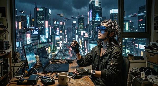 İnsanların hayatının büyük bölümünün dijital dünyaya taşınması Neuromancer'ın en önemli öngörülerinden biriydi.