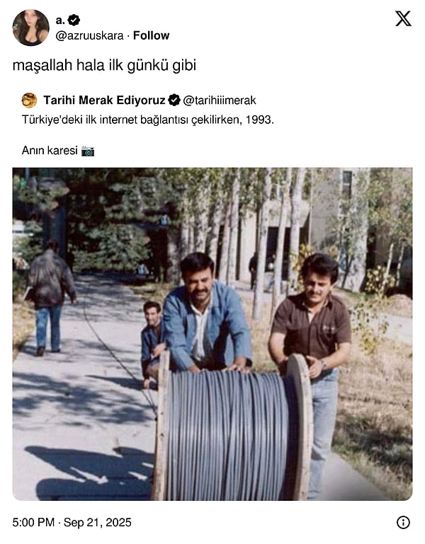 1993'te makarayla taşınan kablo, hız konusunda sözünde durmuş