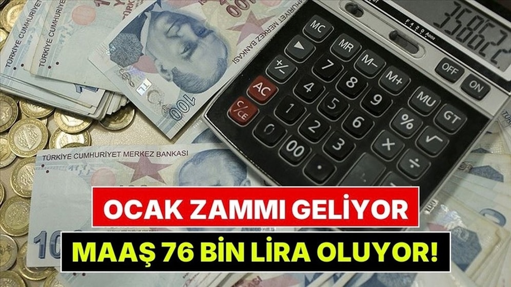 Memur Zammı Ocakta Ne Kadar Olacak? En Düşük Maaş 76 Bin Lirayı Aşıyor!