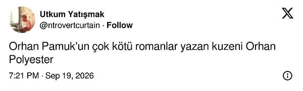 Edebiyatın fazla sentetik kalan kuzeni