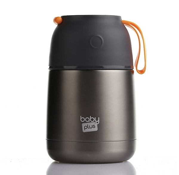 Baby Plus vakumlu paslanmaz çelik bebek mama termosu (450 ml) 895,99 TL yerine net 671,99 TL!