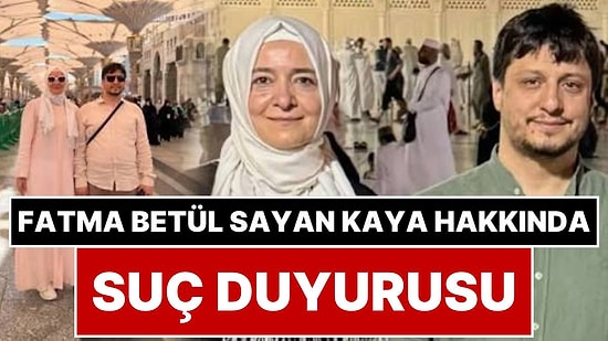 TKP, Fatma Betül Sayan Kaya Hakkında Suç Duyurusunda Bulundu