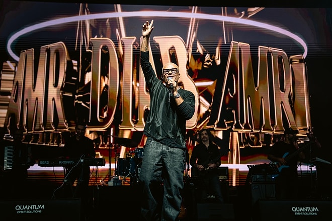 Amr Diab İstanbul'da 7 Bin 500 Kişiyi Coşturdu