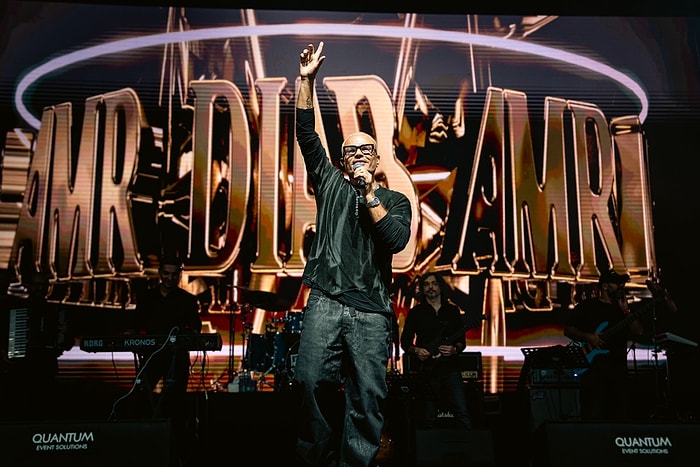 Amr Diab İstanbul'da 7 Bin 500 Kişiyi Coşturdu