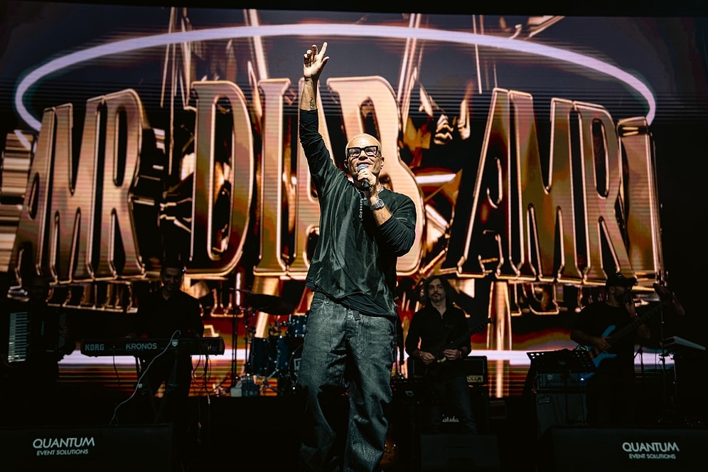 Amr Diab İstanbul'da 7 Bin 500 Kişiyi Coşturdu