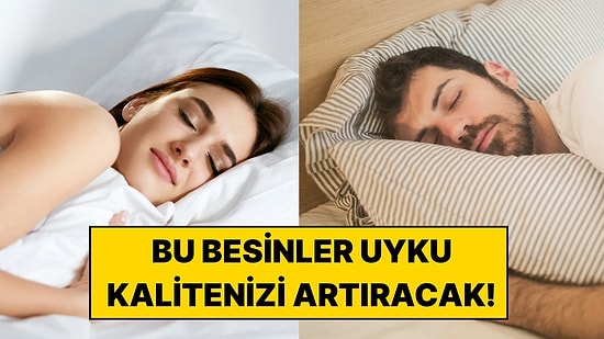 Gece Uyumakta Zorlananlar İçin Uyku Kalitesini Destekleyebilecek 7 Besin