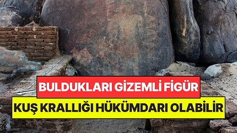 Dev Kayaya Oyulmuş Gizemli Bir Figür Buldular: Kuş Krallığı Hükümdarı Olabilir