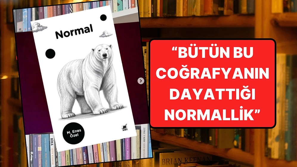 Psikiyatrist M. Enes Özel'in 'Normali' Sorguladığı Kitabı Normal'den Anormal Alıntılar