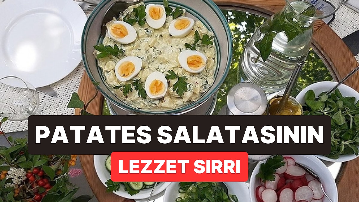 Yıllardır Yanlış Yapıyormuşuz: Patates Salatasının Lezzetini Katlayan Detay Sirke ya da Limon Değilmiş